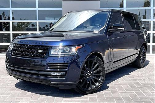 Loire Blue 2017 Land Rover Range Rover 5.0L Supercharged Autobiography