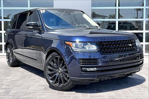 Loire Blue 2017 Land Rover Range Rover 5.0L Supercharged Autobiography