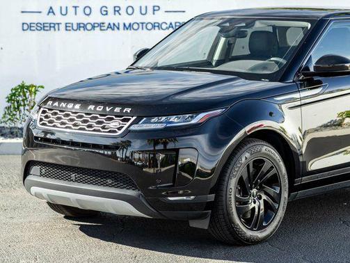 Black 2023 Land Rover Range Rover Evoque S
