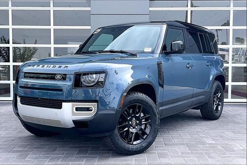 Tasman Blue Metallic 2025 Land Rover Defender 110 P300