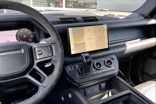 Gray 2024 Land Rover Defender 110 P525 Carpathian Edition