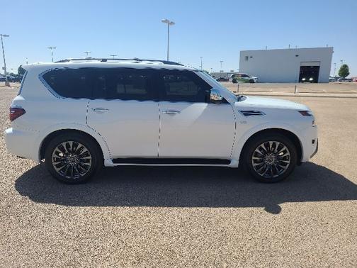 Aspen White 2021 Nissan Armada Platinum
