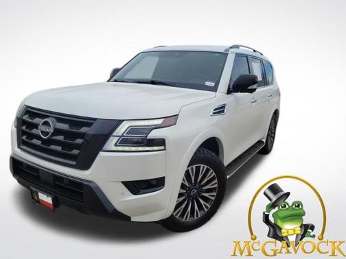 Aspen White 2023 Nissan Armada SL
