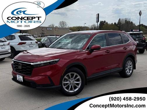 Radiant Red Metallic 2024 Honda CR-V EX AWD