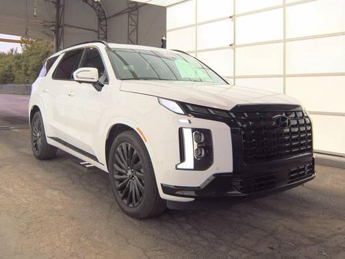 Hyper White 2025 Hyundai PALISADE Calligraphy Night Edition