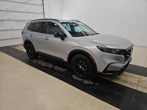 Lunar Silver Metallic 2024 Honda CR-V Hybrid Sport AWD