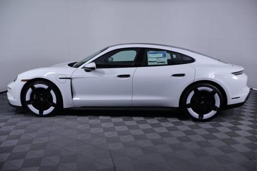 White 2025 Porsche Taycan 4