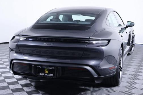 Volcano Grey Metallic 2025 Porsche Taycan Base