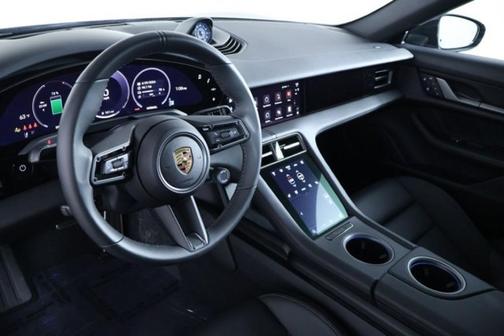 Volcano Grey Metallic 2025 Porsche Taycan Base