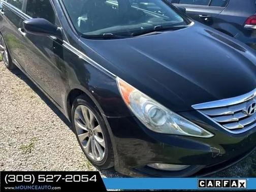Black 2011 Hyundai SONATA SE