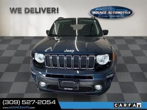 Slate Blue Pearlcoat 2021 Jeep Renegade Latitude