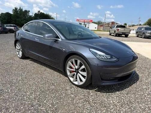 Gray 2019 Tesla Model 3 Long Range