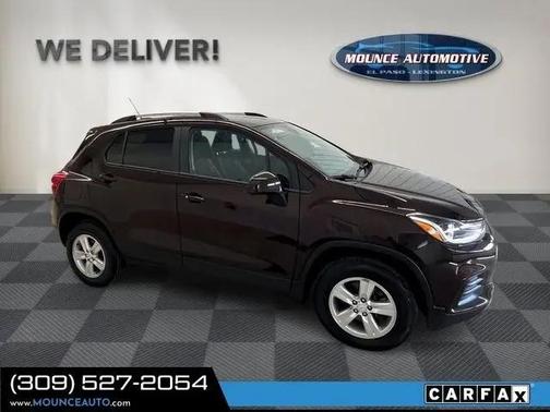 Black Cherry Metallic 2021 Chevrolet Trax LT