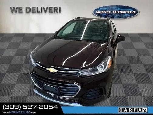 Black Cherry Metallic 2021 Chevrolet Trax LT