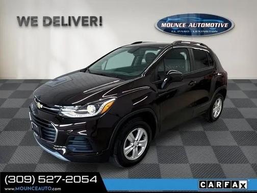 Black Cherry Metallic 2021 Chevrolet Trax LT