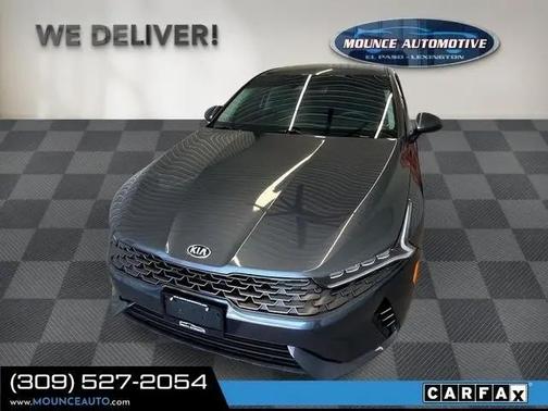 Gravity Gray 2021 Kia K5 LXS