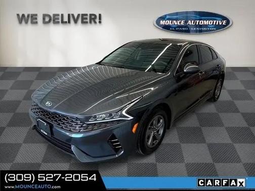 Gravity Gray 2021 Kia K5 LXS