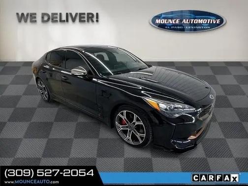 Aurora Black 2018 Kia Stinger GT2