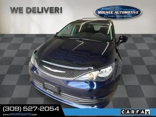 Jazz Blue Pearlcoat 2017 Chrysler Pacifica LX