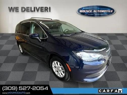 Jazz Blue Pearlcoat 2017 Chrysler Pacifica LX