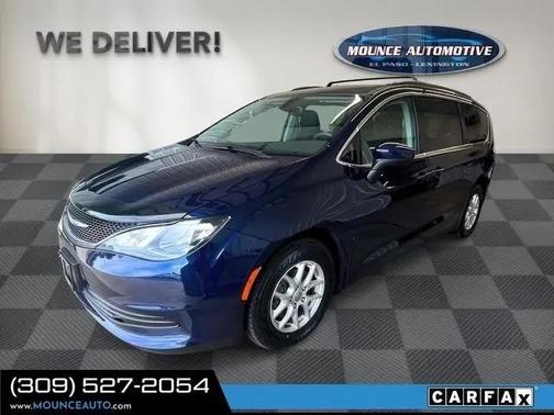 Jazz Blue Pearlcoat 2017 Chrysler Pacifica LX