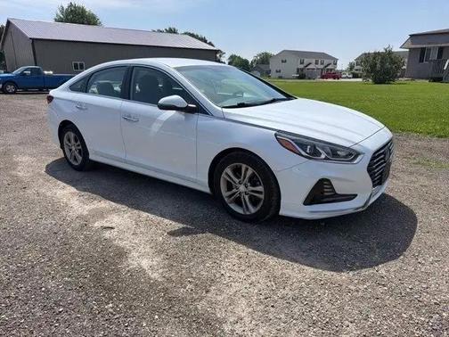 Quartz White Pearl 2018 Hyundai SONATA SEL