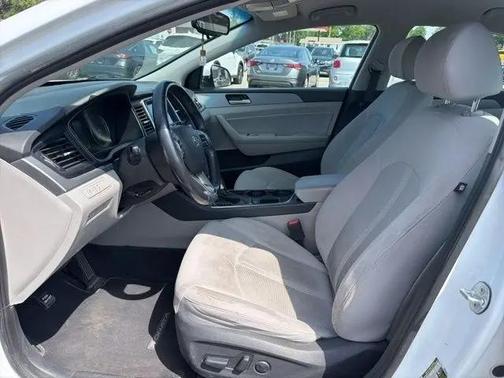 Quartz White Pearl 2018 Hyundai SONATA SEL