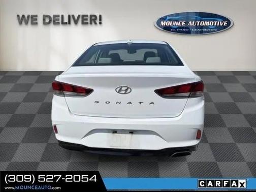 Quartz White Pearl 2018 Hyundai SONATA SEL