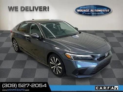 Gray 2023 Honda Civic EX-L