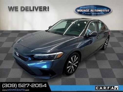 Gray 2023 Honda Civic EX-L