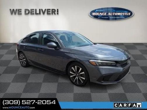 Gray 2023 Honda Civic EX-L