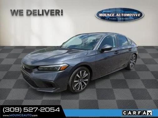 Gray 2023 Honda Civic EX-L