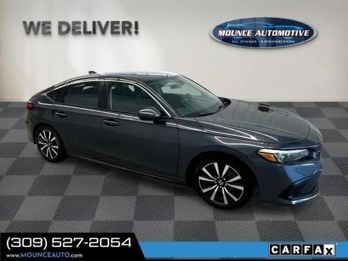 Gray 2023 Honda Civic EX-L