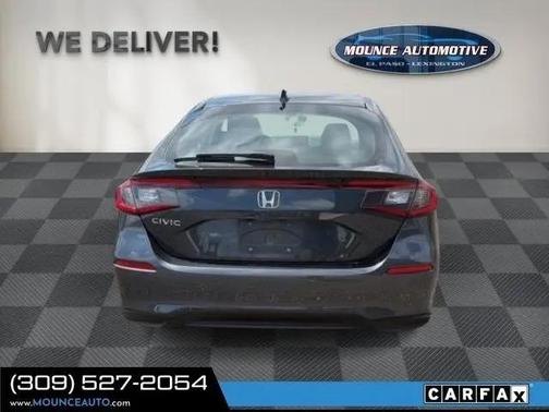 Gray 2023 Honda Civic EX-L