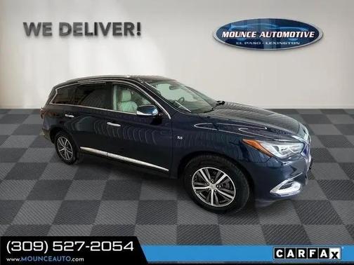 Hermosa Blue 2017 INFINITI QX60 Base
