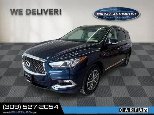 Hermosa Blue 2017 INFINITI QX60 Base