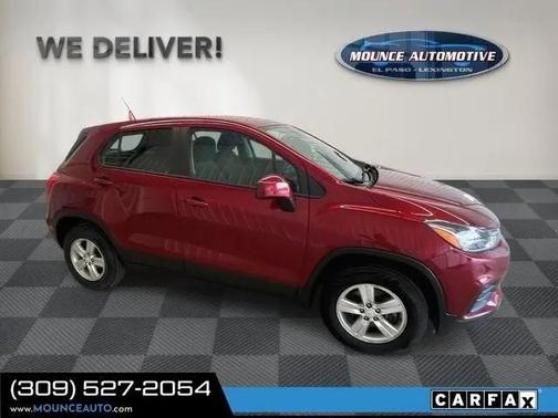 Crimson Metallic 2022 Chevrolet Trax LS