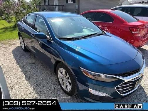Blue 2019 Chevrolet Malibu LT