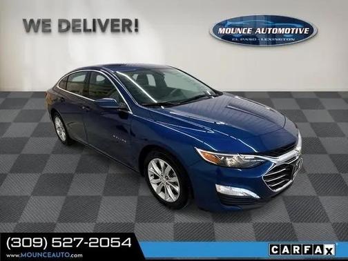 Blue 2019 Chevrolet Malibu LT