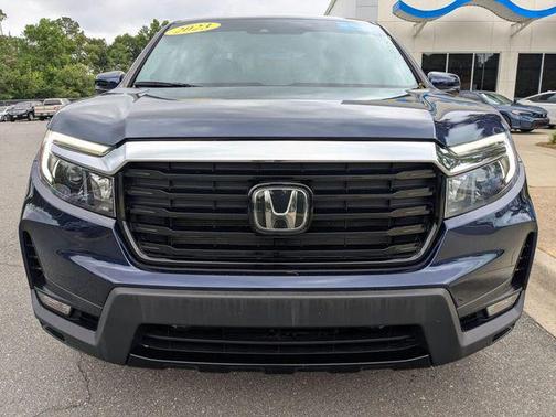 Obsidian Blue Pearl 2023 Honda Ridgeline RTL-E