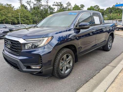 Obsidian Blue Pearl 2023 Honda Ridgeline RTL-E