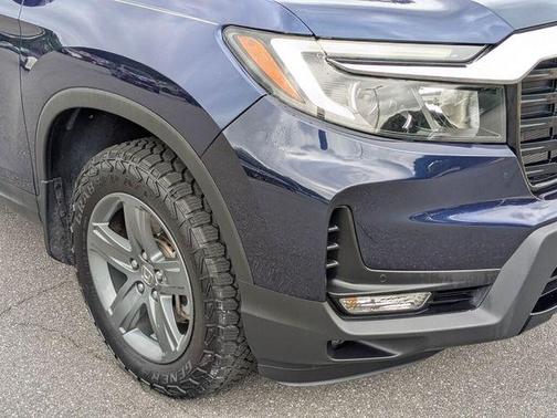 Obsidian Blue Pearl 2023 Honda Ridgeline RTL-E