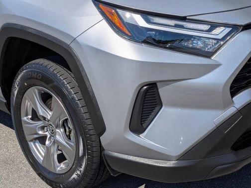 Silver Sky Metallic 2025 Toyota RAV4 Hybrid LE