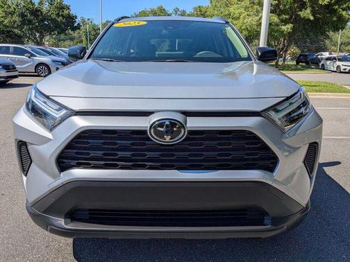 Silver Sky Metallic 2025 Toyota RAV4 Hybrid LE