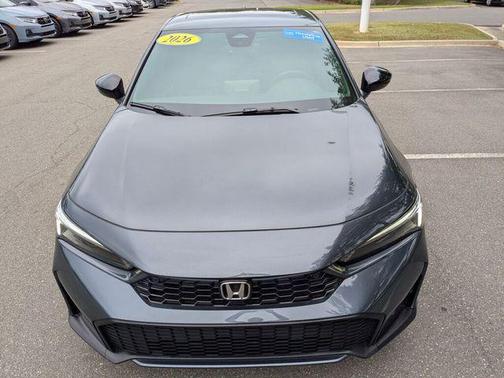 Meteorite Gray Metallic 2026 Honda Civic Hybrid Sport Touring