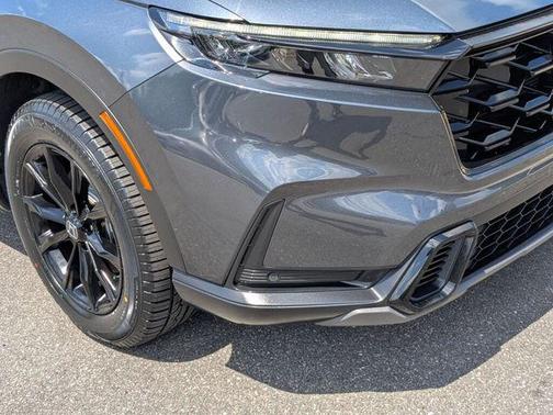 Gray 2024 Honda CR-V Hybrid Sport FWD