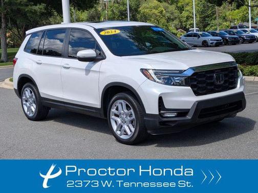 Platinum White Pearl 2024 Honda Passport AWD EX-L