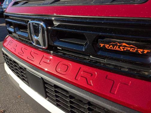 Radiant Red Metallic II 2026 Honda Passport AWD TrailSport