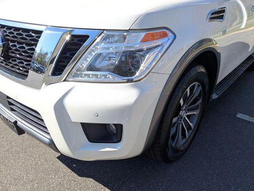 Pearl White Tricoat 2019 Nissan Armada SL