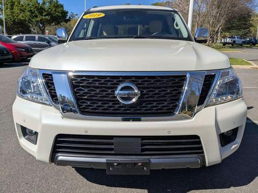 Pearl White Tricoat 2019 Nissan Armada SL